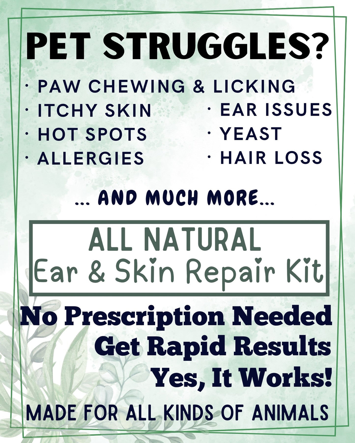 Ear, Skin & Paw Repair Kit